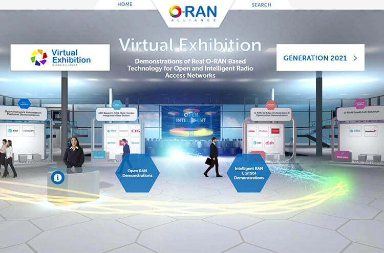 Exposición virtual de O-RAN