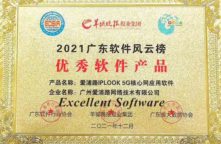 IPLOOK 5GC: el software excelente