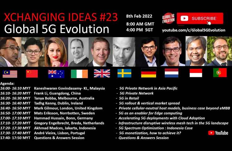 IPLOOK attended Global 5G Evolution International Virtual Conference discussing about 5G Private Network