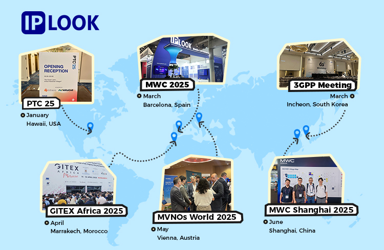 IPLOOK’s 2025 Mid-Year Global Footprint: Connecting the World, Nonstop