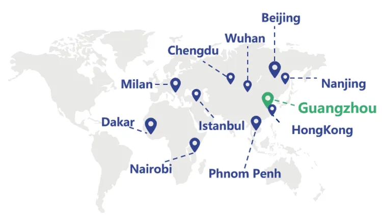 Operations offices all over