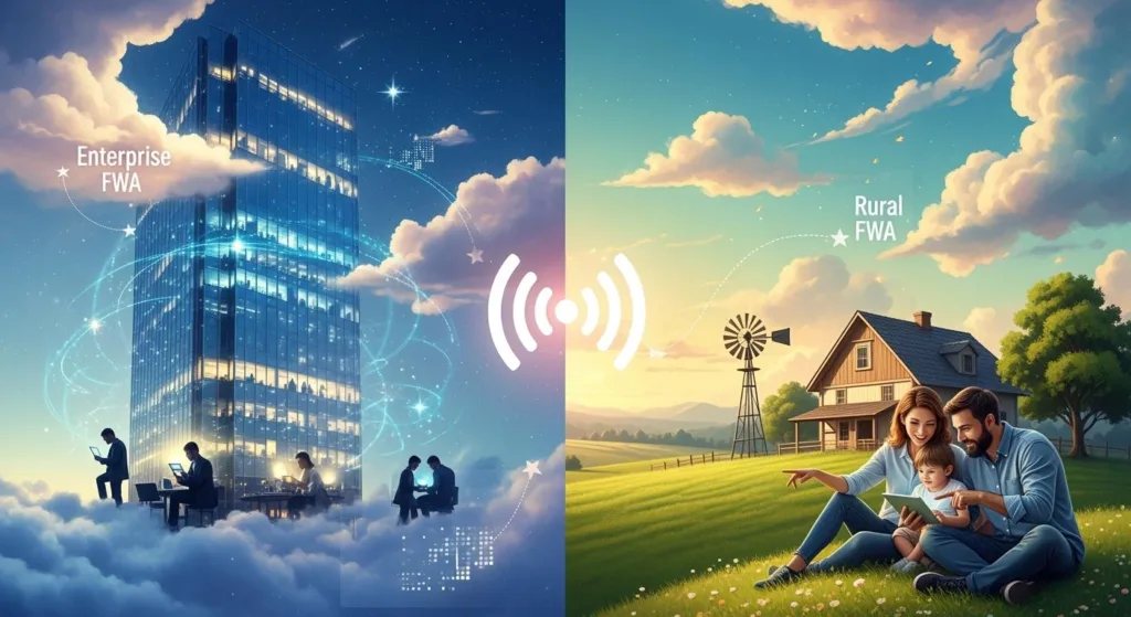 Comparing FWA for Enterprise and FWA for Rural Key Differences Explained