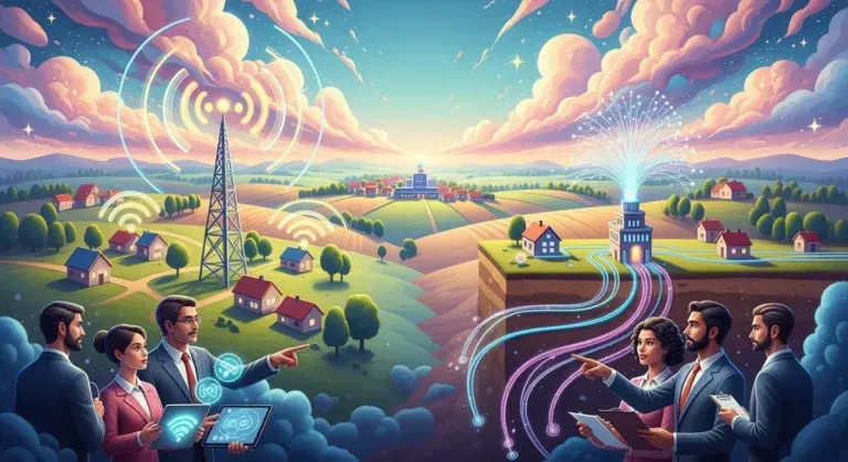 Fixed Wireless vs Fiber for Rural Broadband: A Strategic Comparison for Infrastructure Decision-Makers