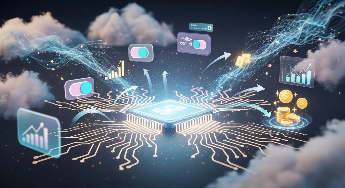 Policy Control and Monetization in 5G Core Networks: Turning Traffic into Revenue