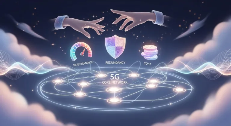 Balancing Performance, Redundancy, and Cost in 5G Core Network Design