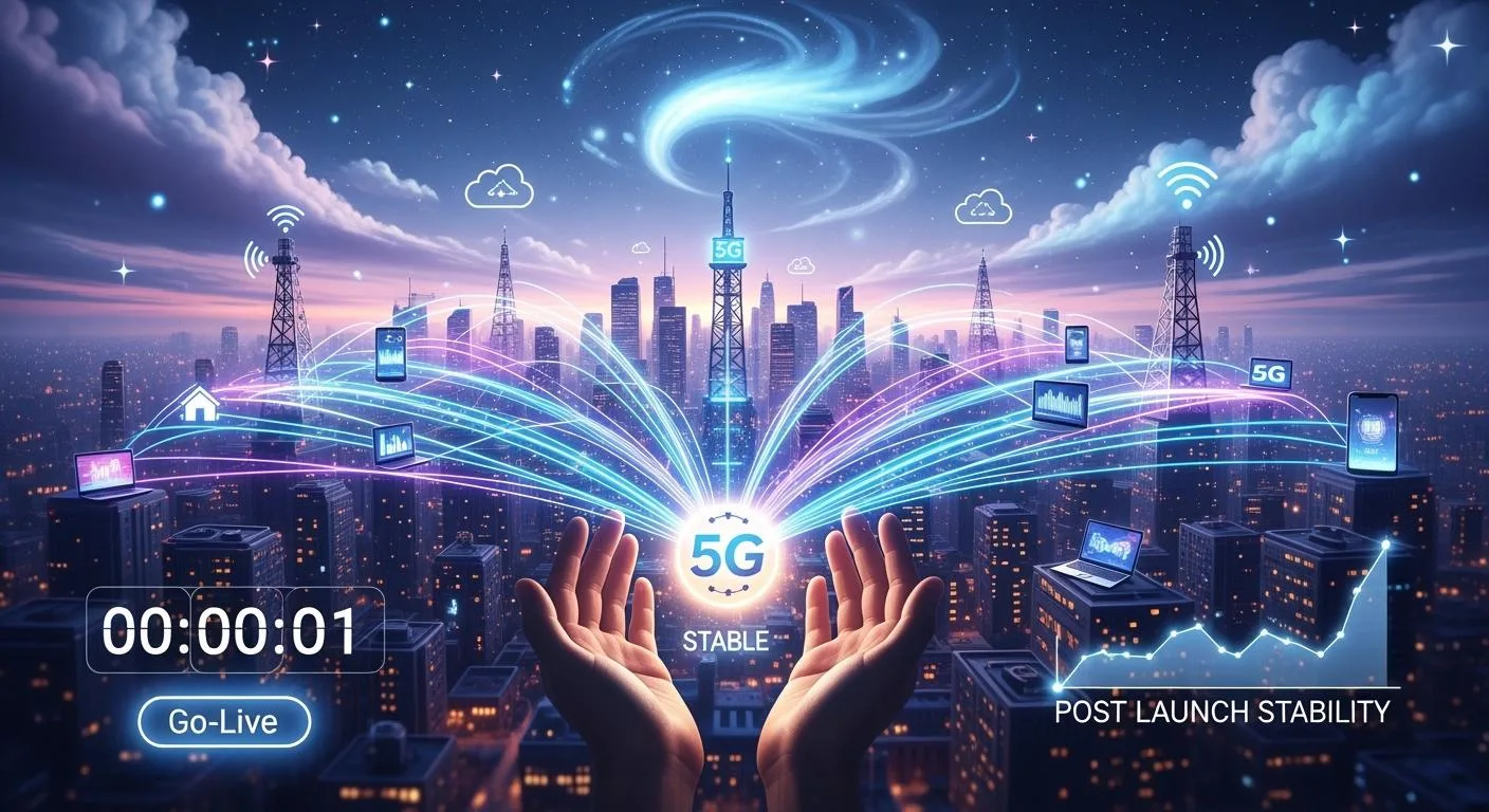 Ensuring Service Stability Before and After Go-Live in 5G Networks