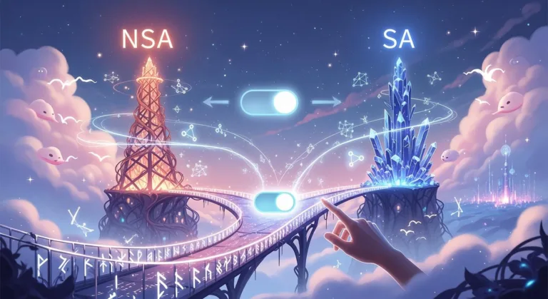 When Is the Right Time to Move from NSA to SA in 5G Networks?