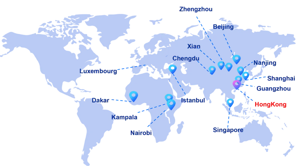 Operations offices all over the world